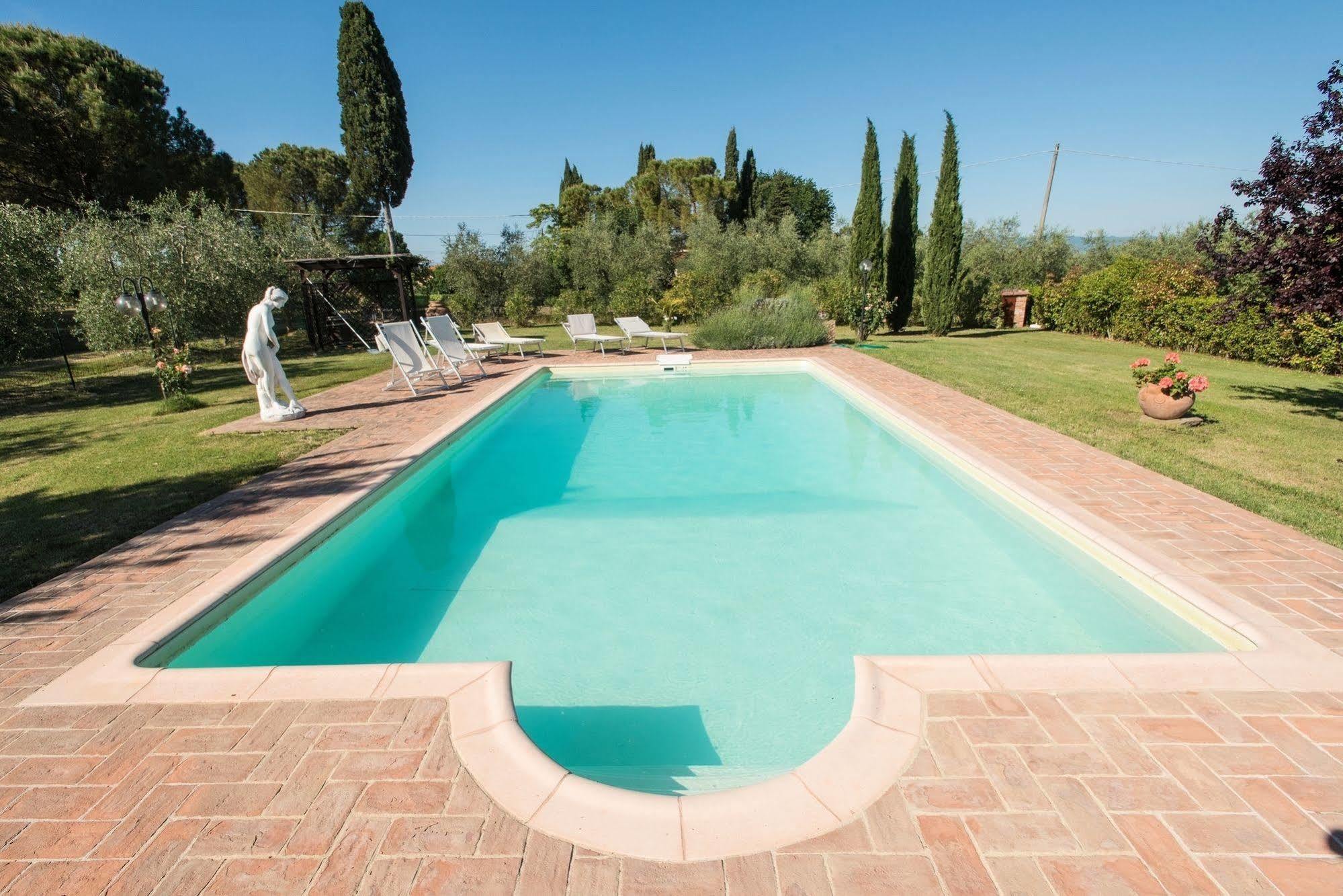 Marciano della Chiana Agriturismo Podere Caggiolo - Swimming Pool & Air Conditioning מראה חיצוני תמונה